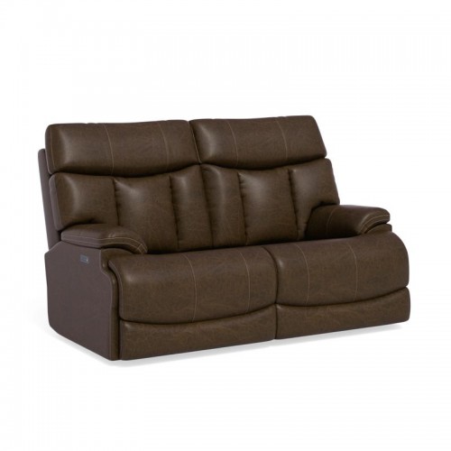 Clive Power Reclining Loveseat with Power Headrests and Lumbar